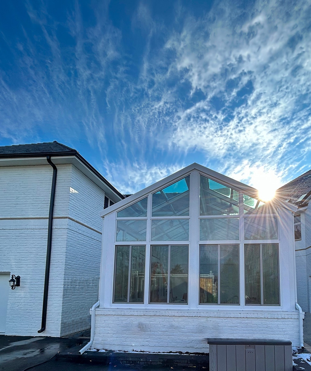 How does a sunroom affect my home’s heating and cooling?