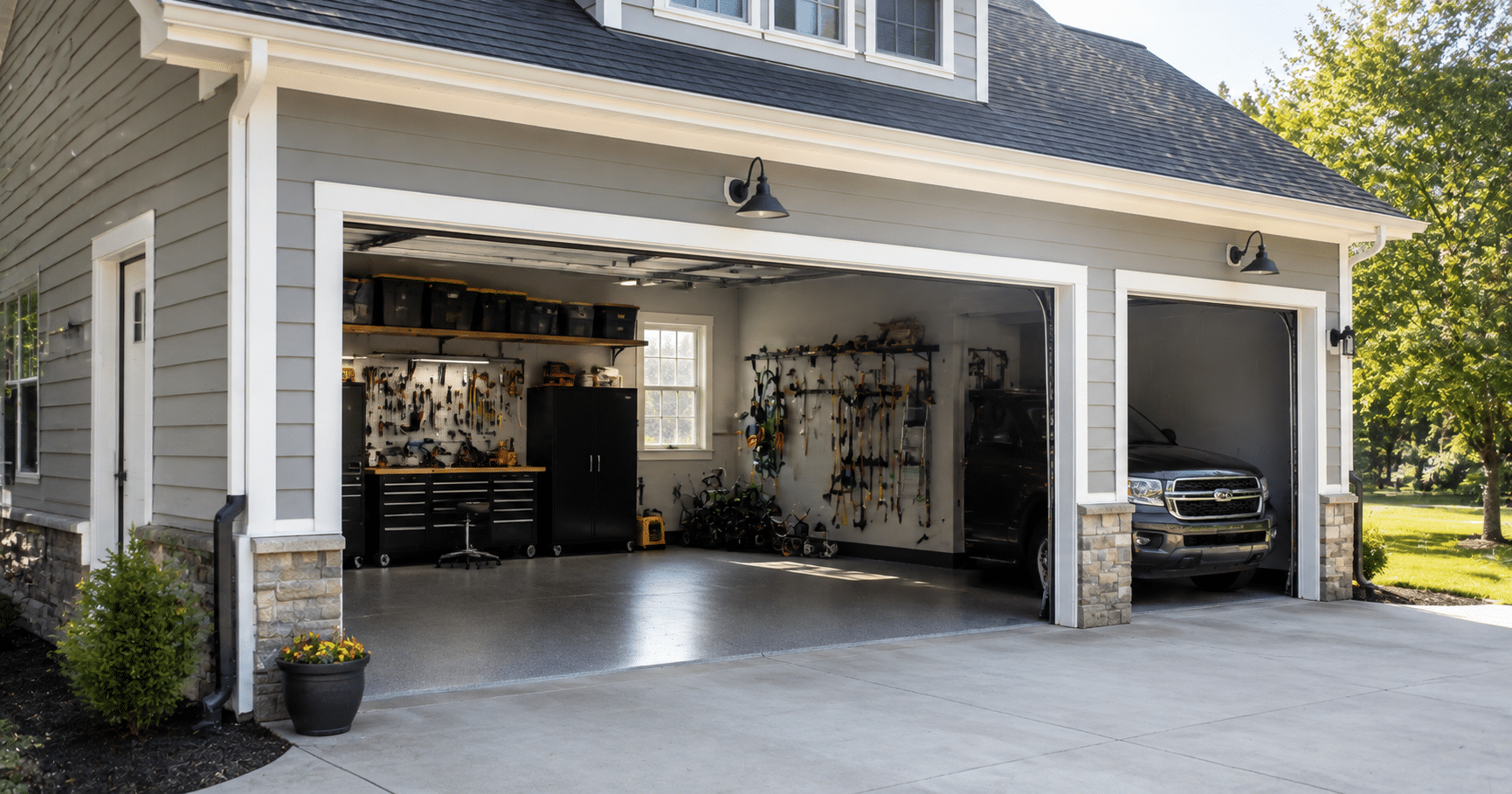 Garage Addition Ideas for Storage, Vehicles, and Workshops